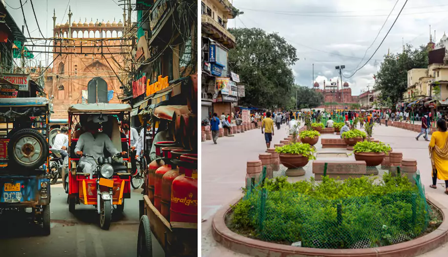 Chandni Chowk Rickshaw Ride
