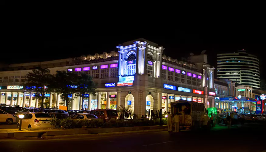 Connaught Place Evening