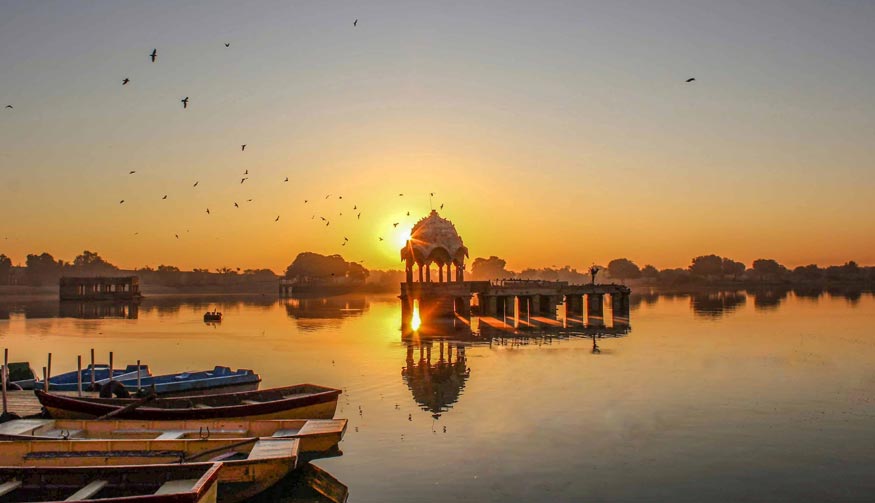 Gadisar Lake Jaisalmer – Rajasthan Heritage Tour 5 Days Itinerary