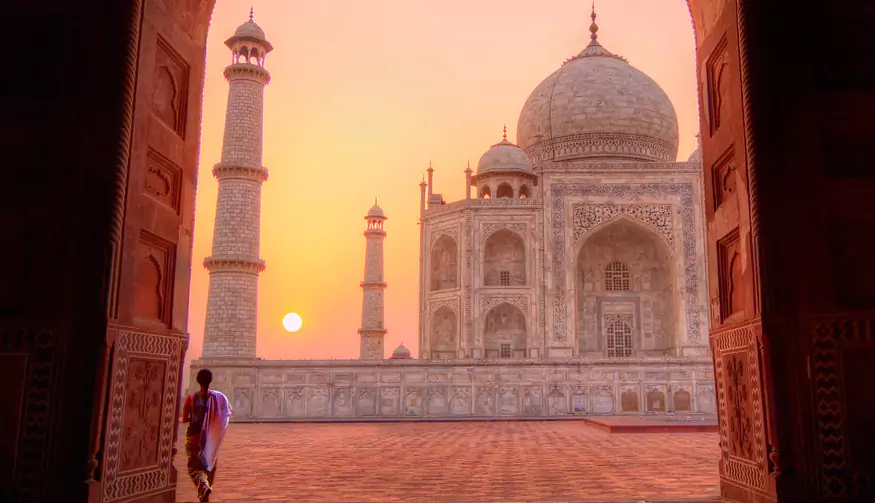Taj Mahal Sunrise